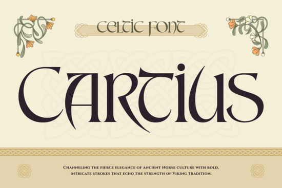 Cartius Font